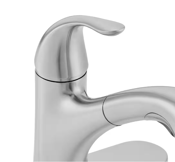 Glacier Bay Market Single-Handle Pull-Out Sprayer Kitchen Faucet in Stainless Steel