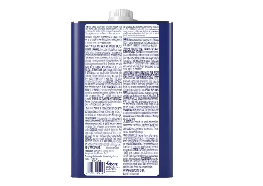 Klean Strip 1 qt. Lacquer Thinner Cleans Sprayers and Tools
