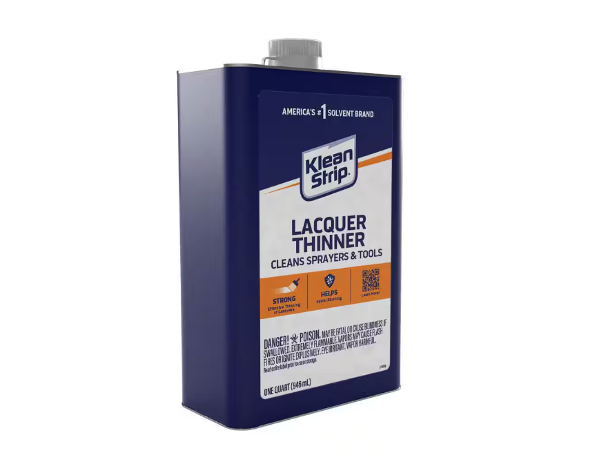 Klean Strip 1 qt. Lacquer Thinner Cleans Sprayers and Tools