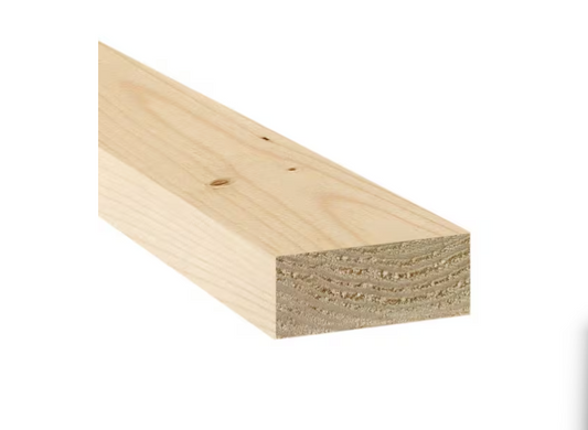 2 in. x 4 in. x 10 ft. #2 Premium Grade SPF Dimensional Lumber