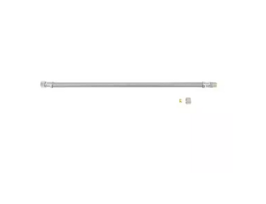 BrassCraft 3/8 in. Compression x 3/8 in. Compression x 20 in. Braided Polymer Faucet Supply Line with Nut and Sleeve
