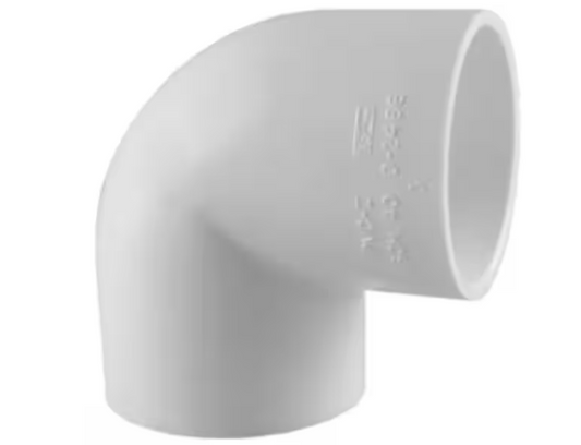 Charlotte Pipe 1 in. PVC Sch. 40 90-Degree Elbow
