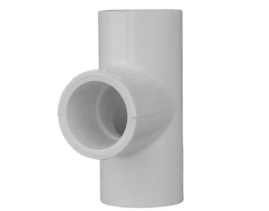 Charlotte Pipe 2 in. PVC Schedule 40 S x S x S Tee