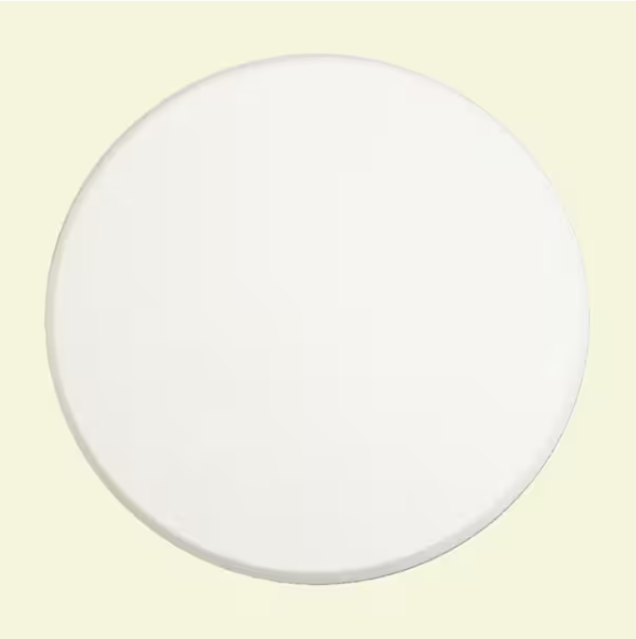 Prime-Line 5 in., Rigid Vinyl, White, Self Adhesive Wall Protector