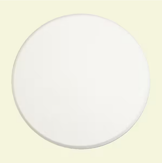 Prime-Line 5 in., Rigid Vinyl, White, Self Adhesive Wall Protector