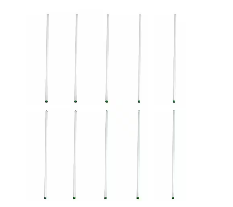Philips 32-Watt 4 ft. Linear T8 Type A Fluorescent Tube Light Bulb Natural Daylight (5000K) (10-Pack)