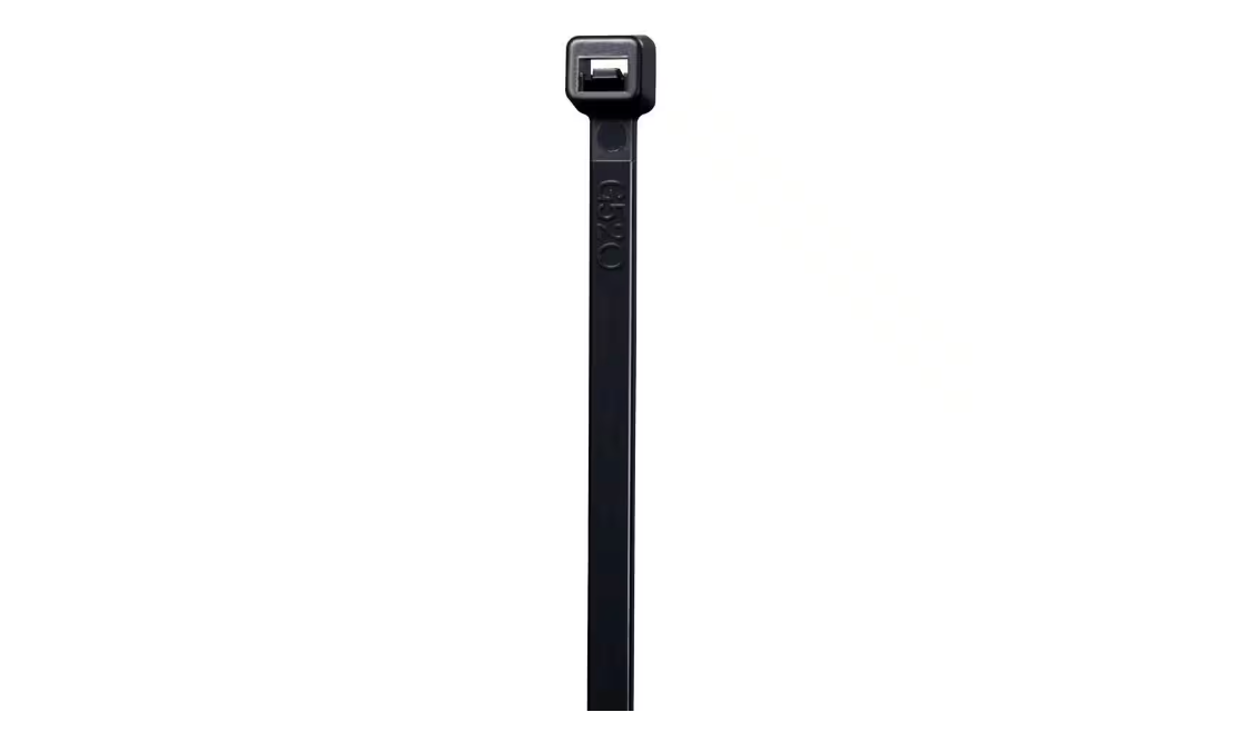 Commercial Electric 36in Heavy Duty 175lb Tensile Strength UL 21S Rated Cable Zip Ties 15 Pack UV (Black)