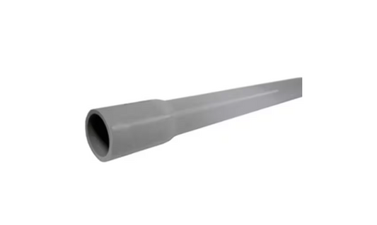 Cantex 1/2 in. x 10 ft. Gray Non-Metallic PVC Schedule 40-Conduit