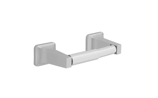 Franklin Brass Futura Wall Mount Spring Loaded Toilet Paper Holder Bath Hardware Accessory in Polished Chrome