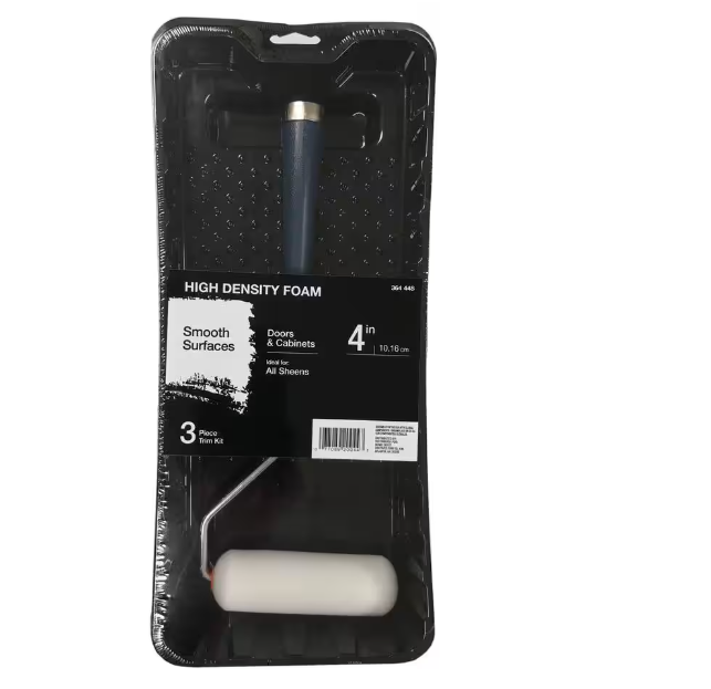 3-Piece High-Density Foam Mini Paint Trim Kit