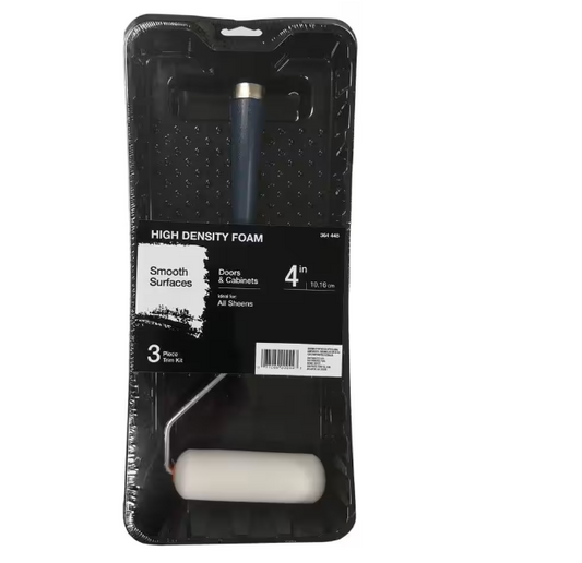 3-Piece High-Density Foam Mini Paint Trim Kit