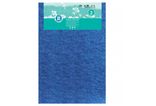 True Blue 24 x 36 x 1 Budget FRP 2 Washable Filter