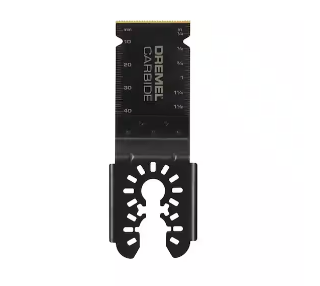 Dremel Universal 1-1/4 in. Carbide Flush Cutting Oscillating Multi-Tool Blade (1-Piece)