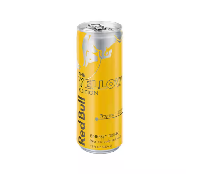 Red Bull 12 oz. Yellow Edition