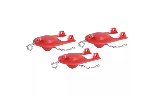 Korky Plus 2 in. Toilet Tank Flappers (3-Pack)