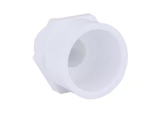 Charlotte Pipe 1/2 in. x 3/4 in. PVC Schedule 40 MPT x S Male Reducer Adapter
