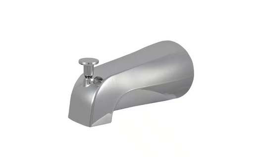 DANCO Diverter Tub Spout with Slip Fit and IPS Connection in Chrome