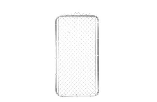 Everbilt Chain Link Fence 42 in. W x 72 in. H Galvanized Steel Walk Gate