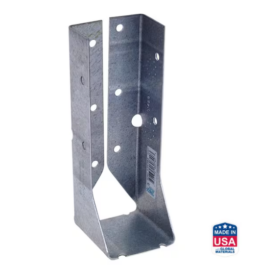 Simpson Strong-Tie LUC ZMAX Galvanized Face-Mount Concealed-Flange Joist Hanger for 2x6 Nominal Lumber