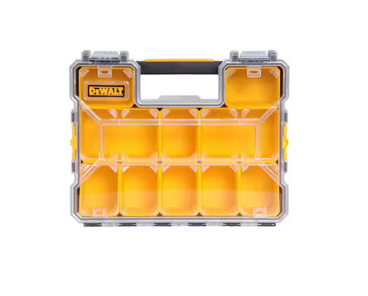 DEWALT Plastic 10-Compartment Deep Pro Small Parts Organizer