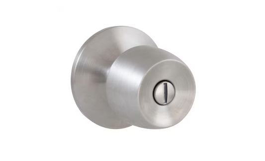 Defiant Brandywine Stainless Steel Bed/Bath Door Knob