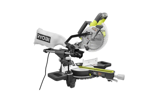 RYOBI 10 Amp Corded 7-1/4 in. Compound Sliding Miter Saw