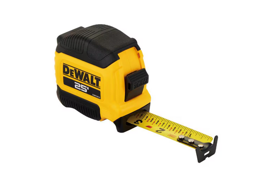 Dewalt 25 ft. x 1-1/8 in. Tape Measure with Finger Brake
