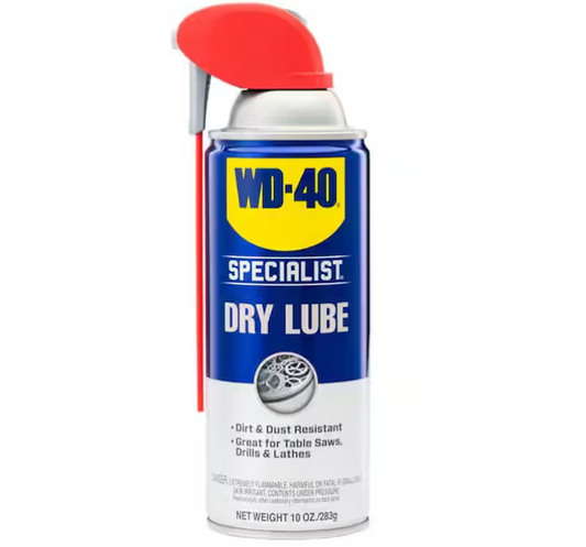 WD-40 SPECIALIST 10 oz. Dry Lube, Lubricant with Smart Straw Spray