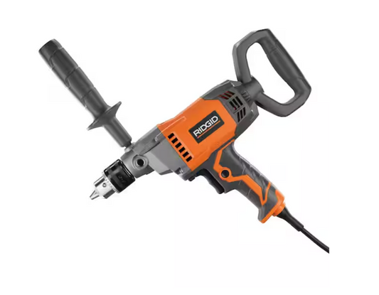 RIDGID 9 Amp Corded 1/2 in. Spade Handle Mud Mixer