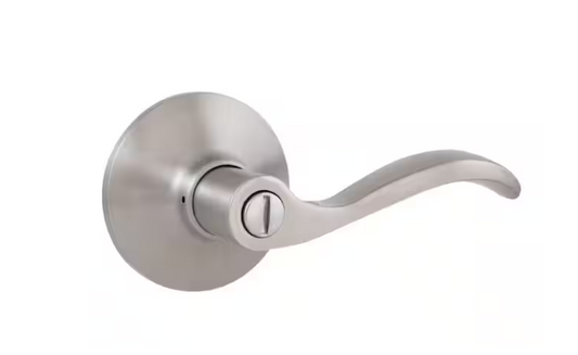 Defiant Naples Satin Nickel Bed/Bath Door Lever