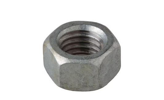 Everbilt 1/2 in.-13 tpi Galvanized Hex Nut (1-Pack)