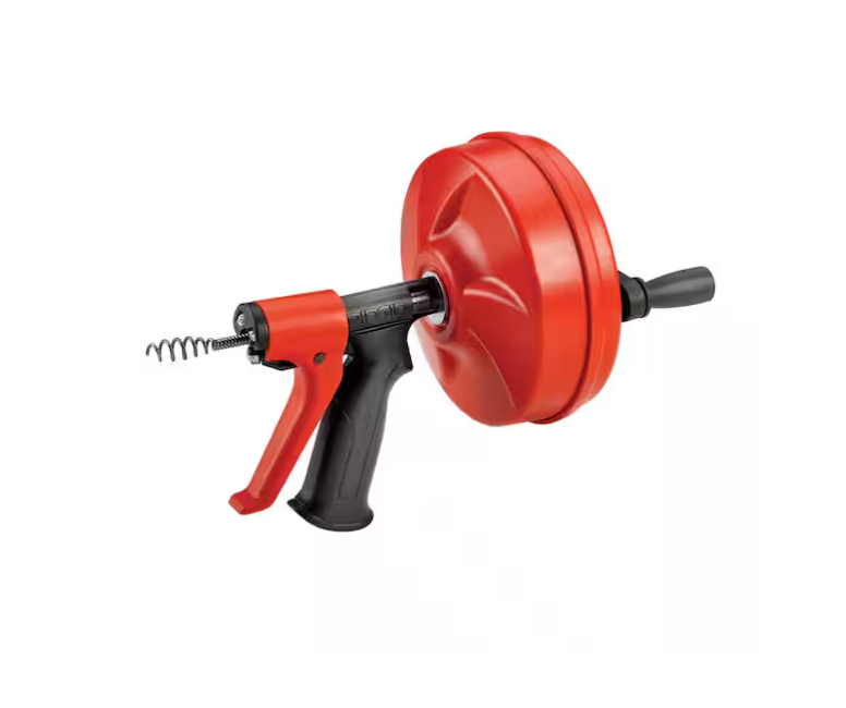 RIDGID Power Spin+ 1/4 in. x 25 ft. Hybrid Drain Cleaning Snake Auger (Manual or Cordless Drill Operated, Tool Only)
