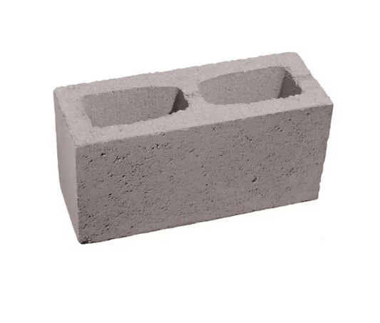 6 in. x 16in. x 8 in. Gray Concrete Block