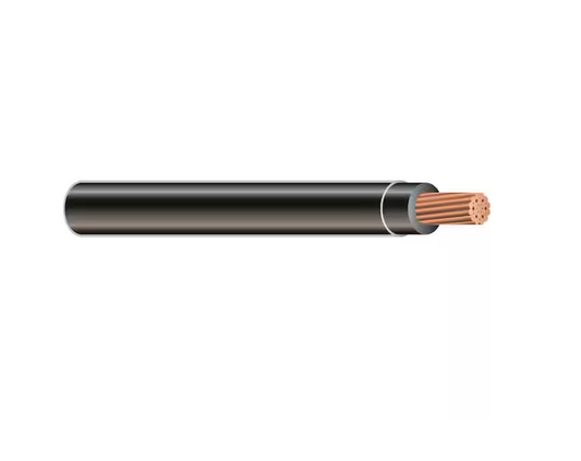 Southwire (By-the-Foot) 12 Black Stranded CU THHN Wire