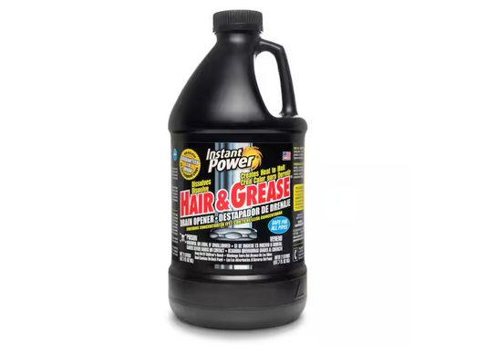 Instant Power 67.6 oz. Hair and Grease Drain Openers & Chemicals