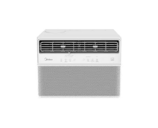 Midea 12,000 BTU Smart Inverter Plus Window AC for up to 550 sq. ft., Dual Filtration, Remote, Wi-Fi, Energy Star, White