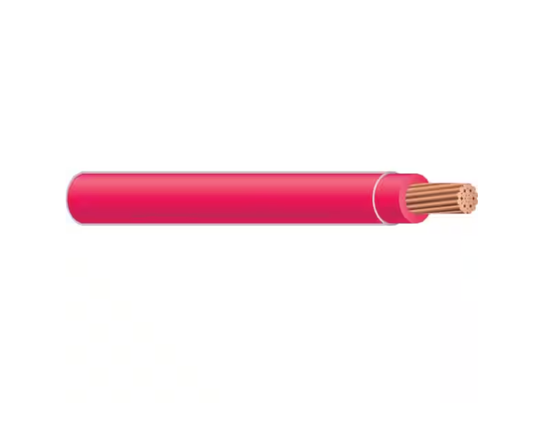 Southwire (By-the-Foot) 12 Red Stranded CU THHN Wire
