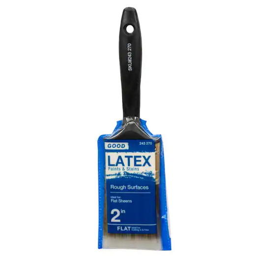 PRIVATE BRAND UNBRAND Good 2 in. Flat Cut Polyester Paint Brush