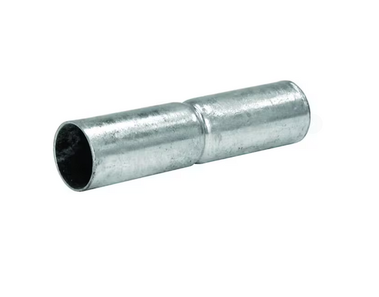 Everbilt 1-3/8 in. x 6 in. Galvanized Steel Chain Link Fence Top Rail Sleeve