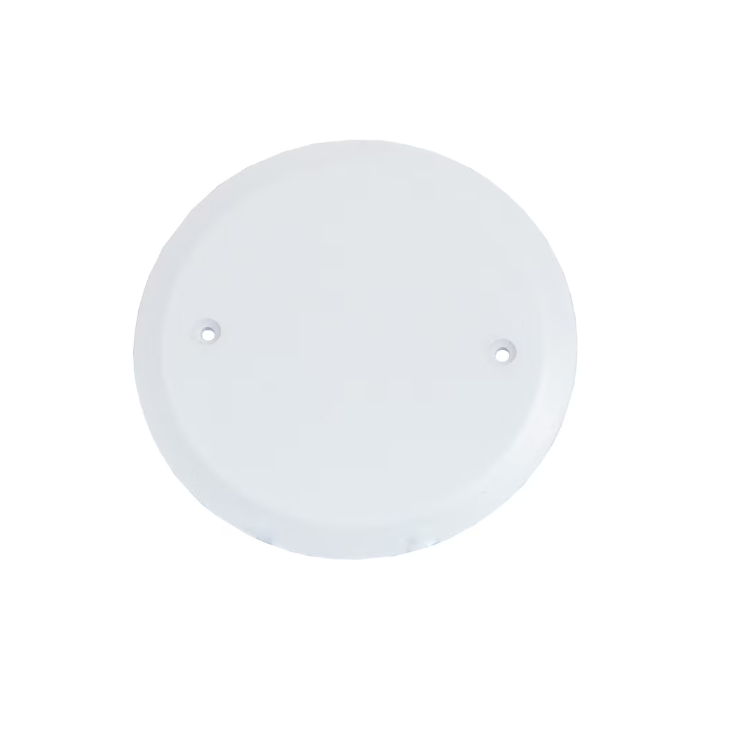 Gardner Bender Round White PVC Electrical Box Cover