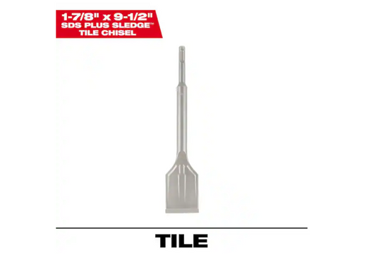 Milwaukee 1-7/8 in. SLEDGE SDS-PLUS Tile Chisel
