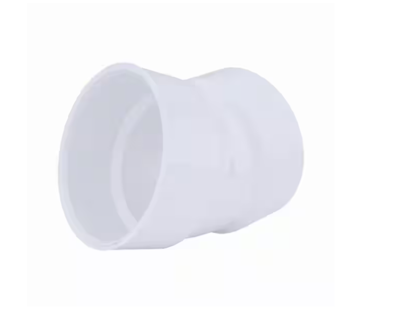 2 in. PVC DWV 1/16 Bend Hub x Hub Elbow Fitting