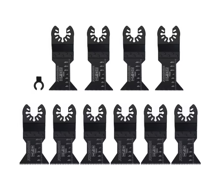 Jorgensen 10 -Pack Bi-metal Oscillating Tool Blade