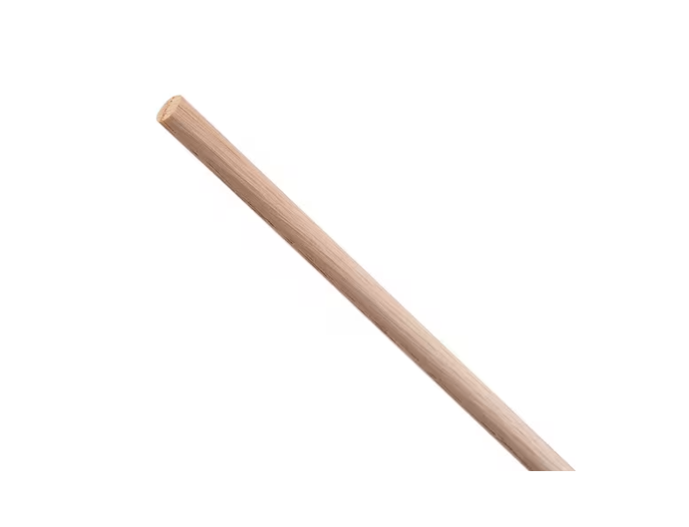 Waddell Oak Round Dowel - 36 in. x 0.25 in. - Sanded and Ready for Finishing - Versatile Wooden Rod for DIY Home Projects