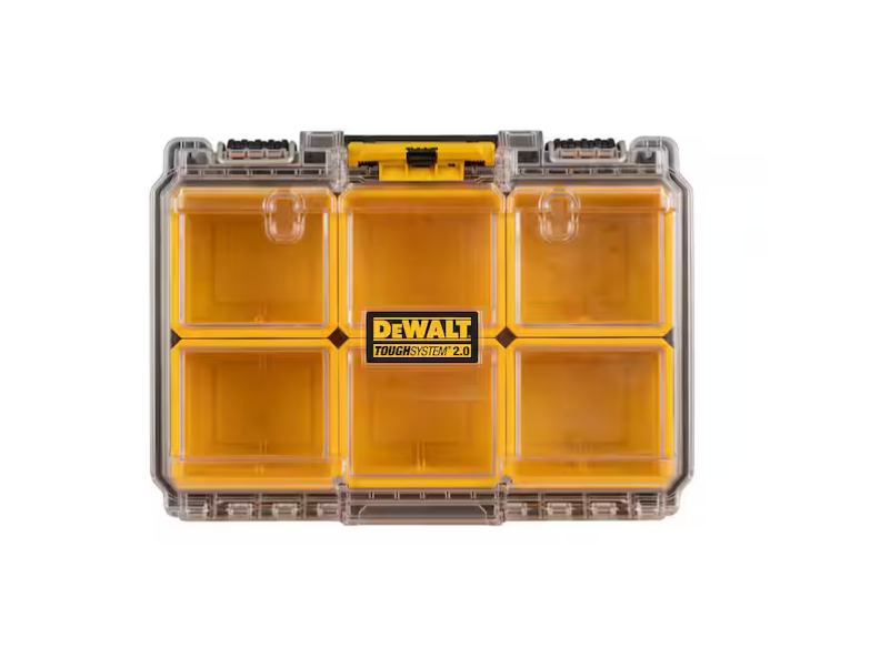 DEWALT TOUGHSYSTEM 2.0 6-Compartment Small Parts Organizer