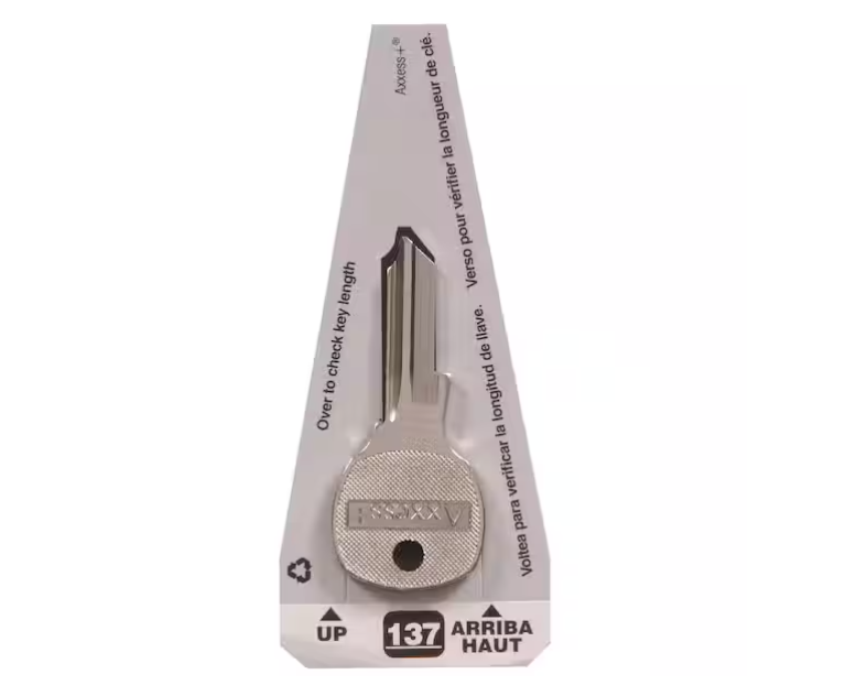 Hillman #137 Small Padlock Key Blank