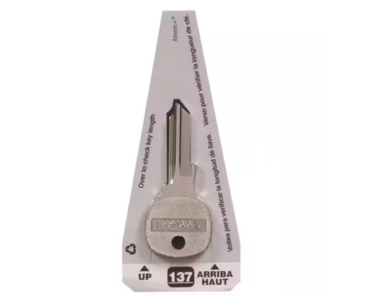 Hillman #137 Small Padlock Key Blank