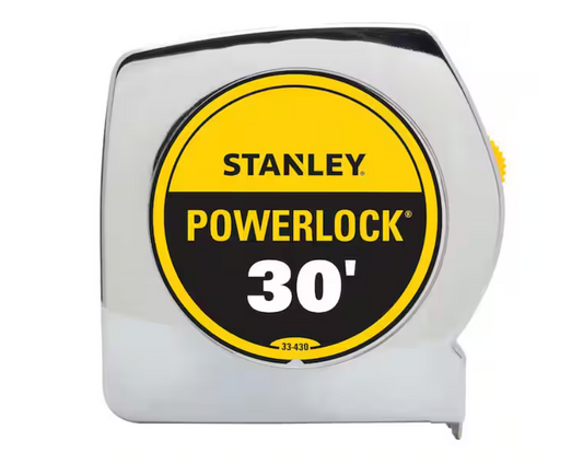 Stanley 30 ft. PowerLock Tape Measure
