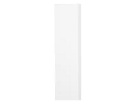 Hampton/Shaker 3 in. W x 30 in. H x 0.75 in. D Kitchen Cabinet Wall and Base Filler in Satin White