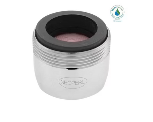 NEOPERL 1.2 GPM Dual-Thread PCA Water-Saving Faucet Aerator, Chrome
